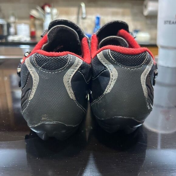 Shimano M088 black red cycling shoe unisex size‎ 41 W8.5-9 or M7-7.5 - Picture 7 of 9